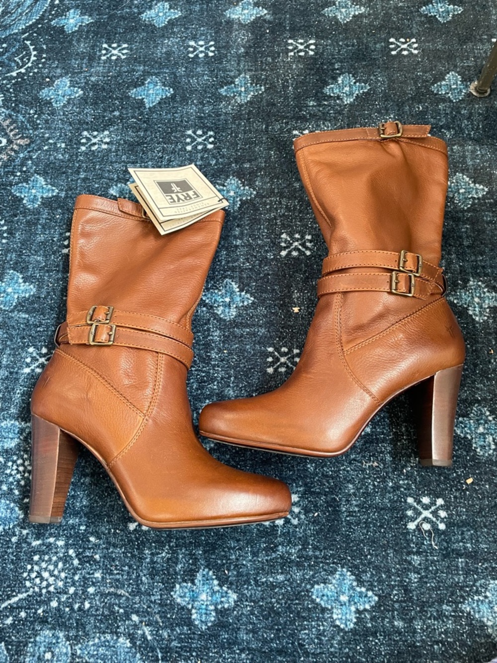 Frye Marissa Slouch Brown Boot